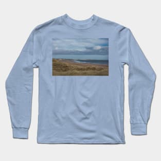 Windy Day at Druridge Bay Long Sleeve T-Shirt